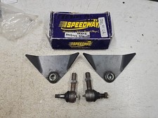 Speedway Radius Rod Frame Brackets With Tie Rod Ends 916-350532 Speedway Radius Rod Frame Brackets With Tie Rod Ends 916-350532