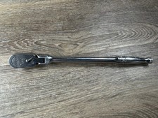 Snap-on Tools 38 Drive Flex Head Long Handle Chrome Ratchet Flf80a Usa