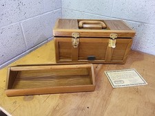 THOMAS MUSEUM SERIES WOOD TOOL BOX CHEST W/LIFT-OUT TRAY - THOMAS PACCONI