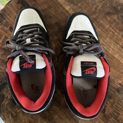 Nike Dunk Skeet 324957 061 Black White Red Athletic  display picture 1