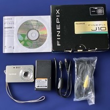 Fujifilm FinePix J10 Silver 8.2 Megapixel Compact Digital Camera