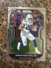 Johnathan Taylor 2020 Panini Prizm 332 Base Rookie Card RC COLTS B. rookie card picture