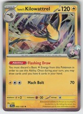PO-02 Holo Iono's Kilowattrel - 055/159 Rare SV09: Journey Together