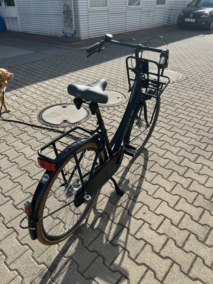 Cortina U4 Transport ND7 Hollandrad Lastenrad Schwarz - Bild 2 von 3