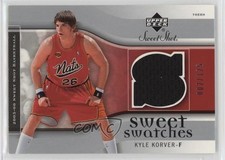 2005-06 Upper Deck Sweet Shot Sweet Swatches 2/125 Kyle Korver #SW-KK 0c6