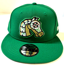 Charlotte Knights MILB NE Copa 2023 Snapback Hat~ Green