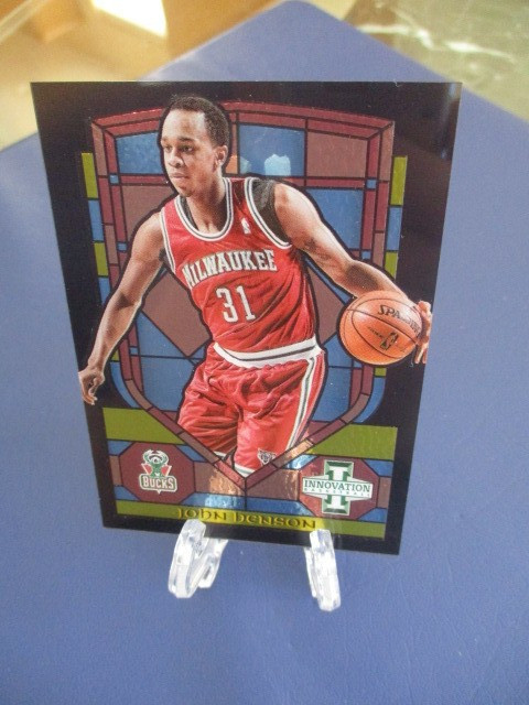 John Henson 2013-14 Innovation Stained Glass #30 Milwaukee Brewers