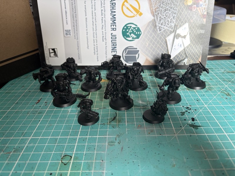 Games Workshop Warhammer 40k Kill Team Ork Kommandos 12 Miniatures Primed