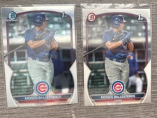 2023 Bowman #BCP-11 Moises Ballesteros 1st bowman Chrome Prospects:Paper 