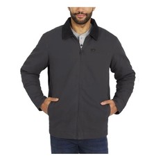 Wrangler Men's Size M Gray Quilted Line Canvas Workwear Jacket G1919