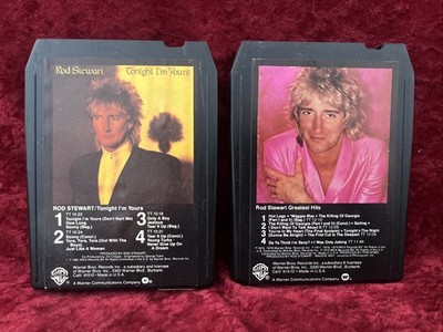 Rod Stewart Tonight Im Yours, Greatest Hits - 8 track