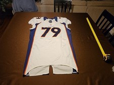2012 Denver Broncos # 79 Authentic Game Issued Worn Jersey Size 48 TEAM STORE