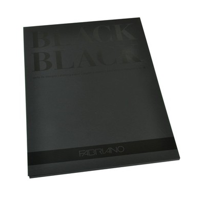 Honsell 19100391 Black Block Deep Black Paper with Matt Uncoated Surface 300 ...
