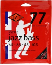 Rotosound RS77LD Jazz 77 Monel Flatwound Long...