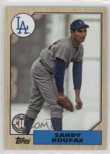2017 Topps 1987 Topps Baseball 30th Anniversary Sandy Koufax #87-9 HOF 2f4