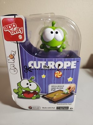 Mattel Apptivity Cut the Rope Om Nom Figure Works with iPad Collectible Toy