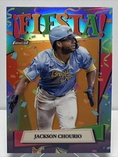 2025 Topps Finest JACKSON CHOURIO #F-3 Fiesta Refractor