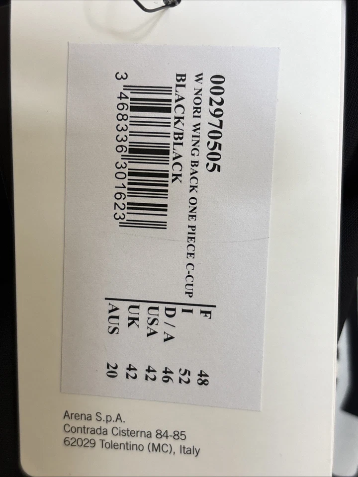 ARENA BADEANZUG Damen Badenazug Nori Wing Back One Piece EINTEILER GR:46 - Bild 4 von 4