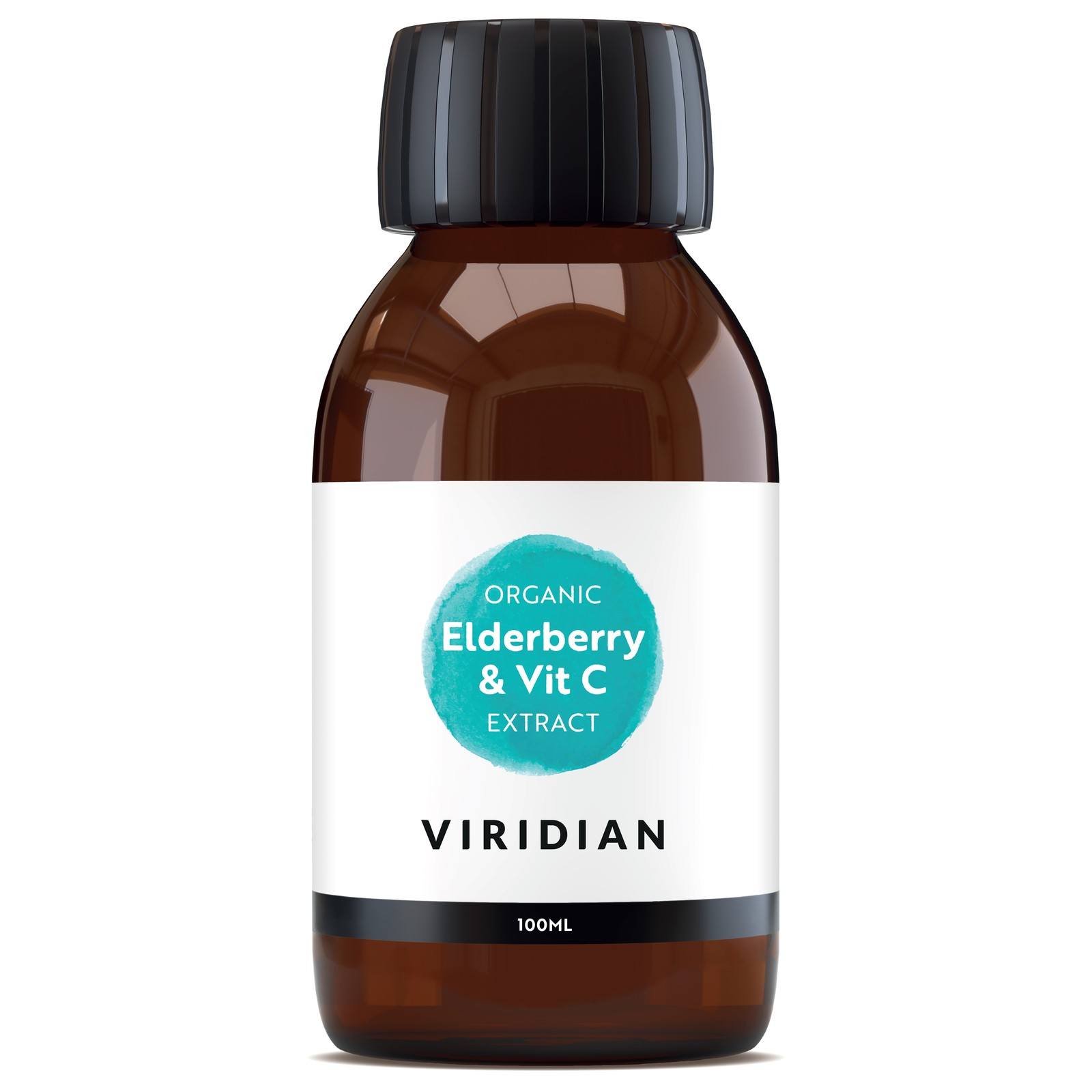 Viridian Organic Elderberry Extract & Vitamin C 100ml