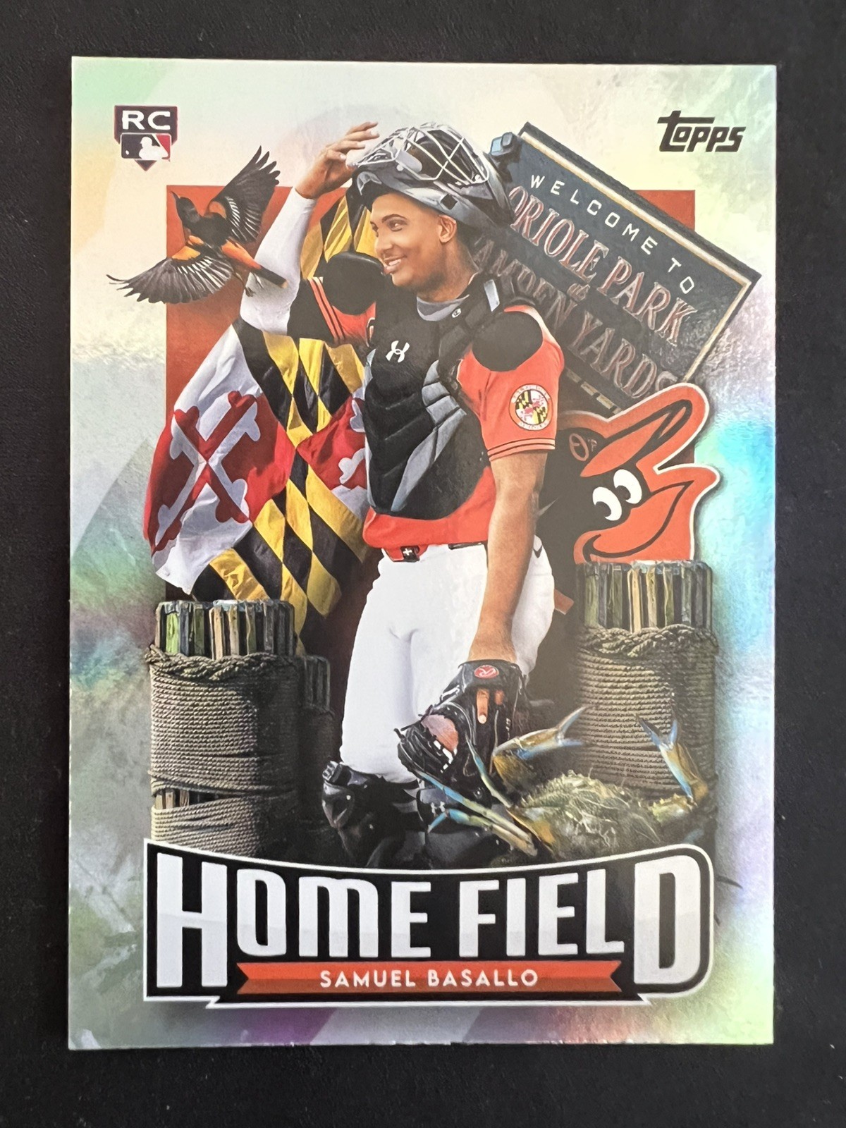 2026 Samuel Basallo Topps Home Field Advantage Rookie SSP