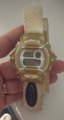 Casio Baby-G BG | Unisex Uhr  creme | Kult 90er