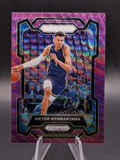 2024 Panini Prizm Draft Picks - Purple Wave Prizm #99 Victor Wembanyama