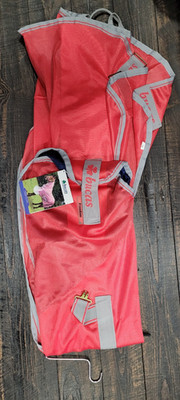 Bucas Fliegendecke 1,10m rot Einfass grau