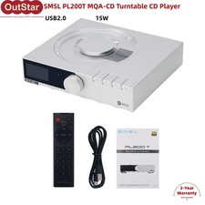 SMSL PL200T MQA-CD Digital Turntable CD Player Support Clock Input USB Digital 