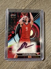 Dillon Brooks /10 AUTO 2024 Topps Finest Red Black  Refractor Suns  Rockets (AU)