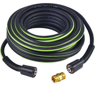 #ad Pressure Washer Hose 1 4quot; × 50FT 3200 PSI Heavy Duty Power Washer Replacement $25.99