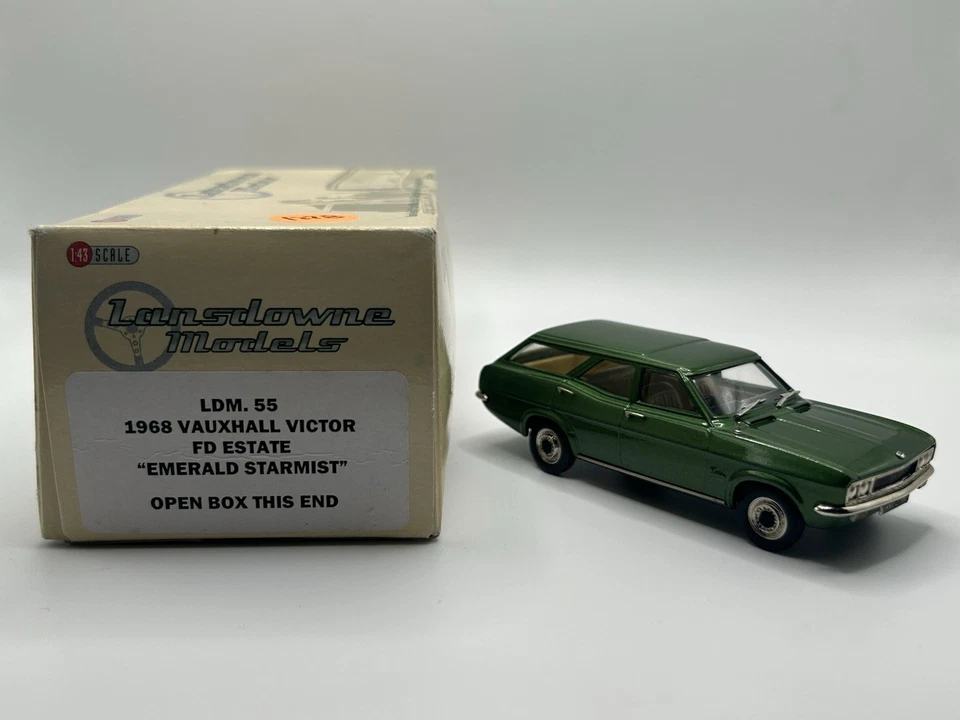 LANSDOWNE LDM 55 - 1968 Vauxhall Victor FD Estate verde esmeralda Starmist Ldm55 Foto 2 de 4