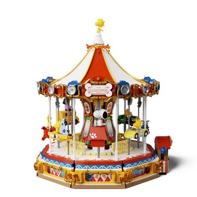 Pantasy 86904 Peanuts Snoopy Karussell Carousel mit LED 3132 Teile NEU OVP