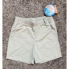 NWT Columbia PFG Backcast Boys Shorts Khaki Tan UPF 50 Fishing Youth M 10/12