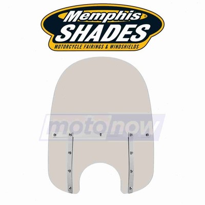Memphis Shades Memphis Fats Windshield (7in. Cutout) for 1997-2007 Honda xi