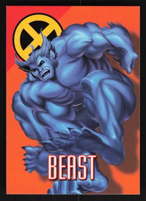 1996 Fleer/SkyBox Marvel Vision #26 Beast Card TCCCX