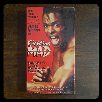 Factory Sealed -  Fighting Mad  1981 Filipino-US Exploitation- JTC VHS 1992 HTF