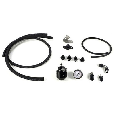 #ad MAP AFPR Fuel Pressure Kit AEM Regulator Stainless Hose for Mitsubishi EVO 10 X $260.99