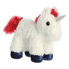 Aurora World Plush - Mini Flopsie - STAR UNICORN 8 inch - New Stuffed Animal