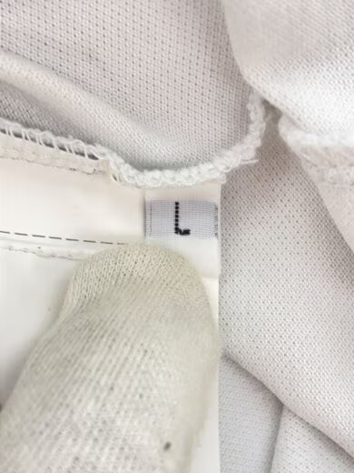 STONE ISLAND/Short Sleeve Shirt/L/Cotton/CRM/Solid thumbnail 4