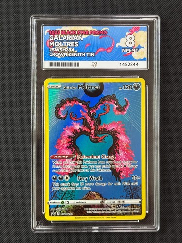 Galarian Moltres graded ACE 8 for sale on eBay