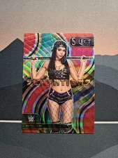 2023 Panini Select WWE CORA JADE #25 SENSATIONS RED WAVE PRIZM NXT