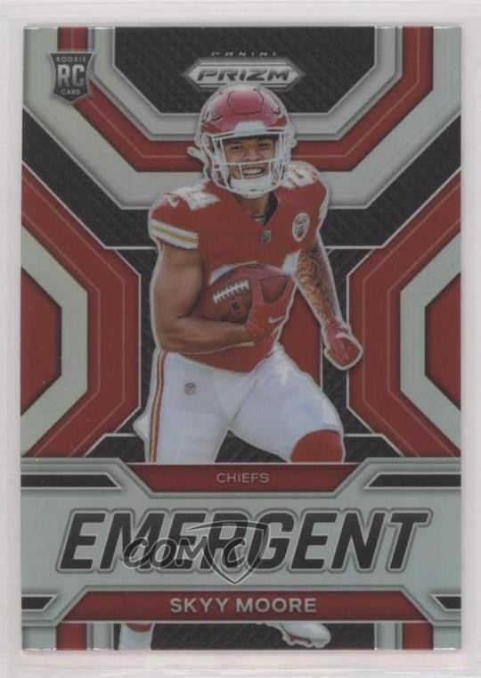 2022 Panini Prizm Emergent Silver Prizm Skyy Moore #E-16 2l4
