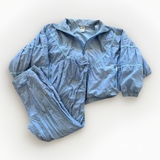 Vintage Puma Tracksuit Womens MLBlue Track Windbreaker Pants Set 90s Retro