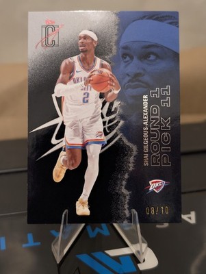 2025-26 Topps Signature Class Shai Gilgeous-Alexander #54 True Black 08/10