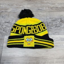 Spongebob Squarepants Hat Cap Youth Boys Cartoon Beanie Winter