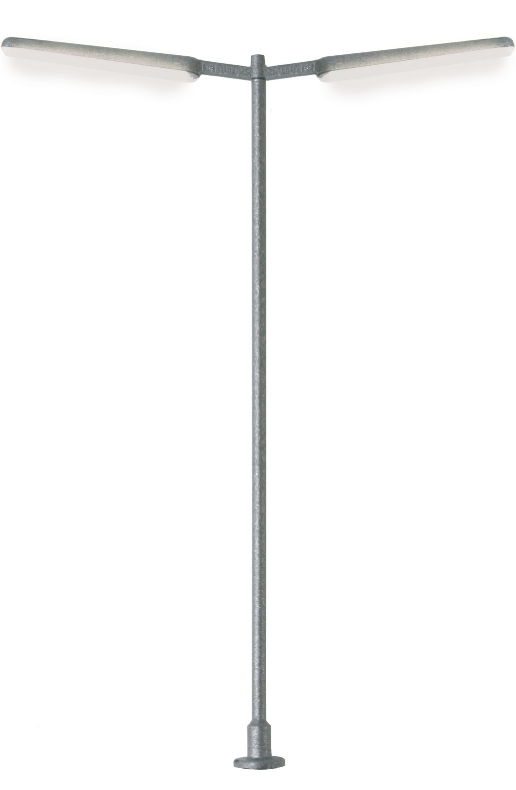 Viessmann 6099 - H0 Slim Street Light Double, 2 White LEDs - New