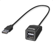 Plugable 2-Port USB-A 2.0 Hub/Splitter