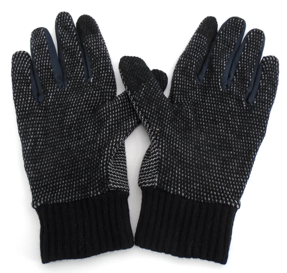 Guantes de punto Nike Jordan gris medio/negro para hombre adulto Foto 2 de 4