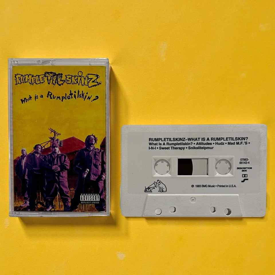 •RUMPLETILSKINZ ~ WHAT IS A RUMPLETILSKINZ?• ~1993 OG PRESSING~ (CASSETTE TAPE) - Image 2 of 4