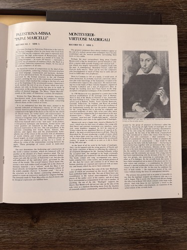 Carnegie Hall Library Of Pre&Early Baroque 1450 To 1700 - Vinyl- 5 Record Set - Picture 10 of 14